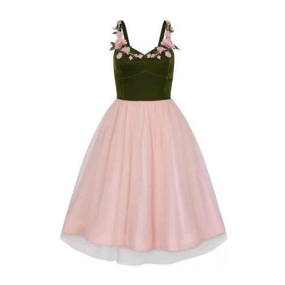 Collectif Josie Floral Dress US 10/12